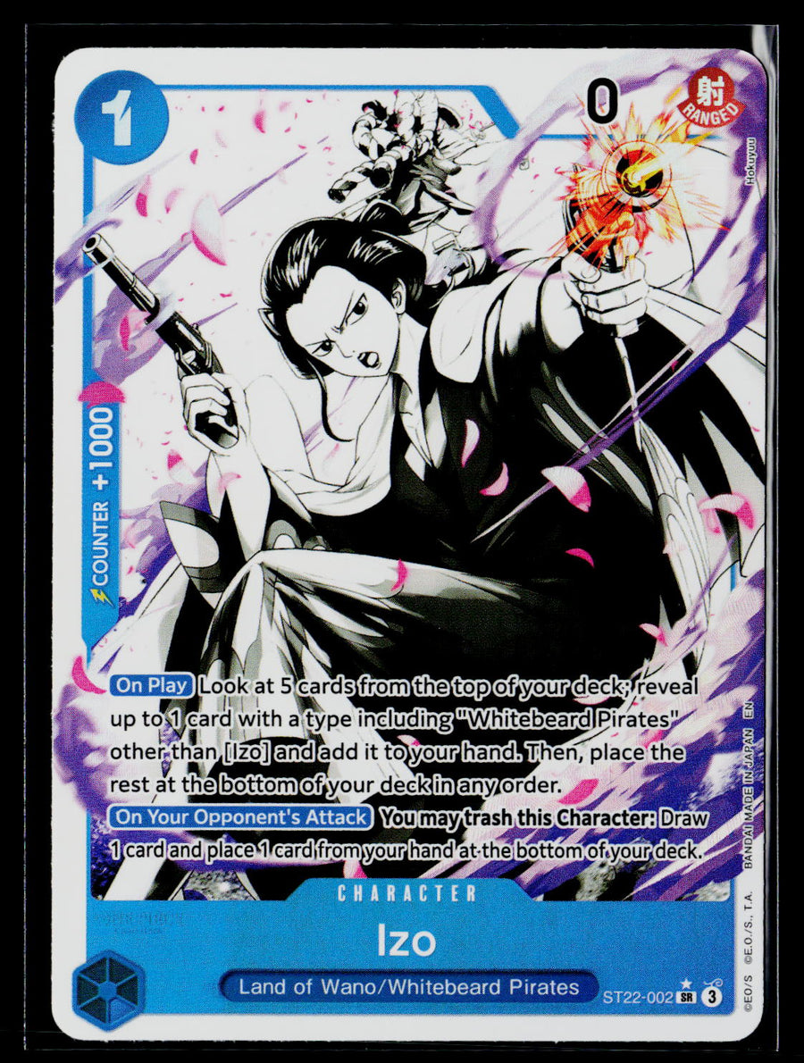 Starter Deck 22: Ace & Newgate #ST22-002 Izo (Parallel)