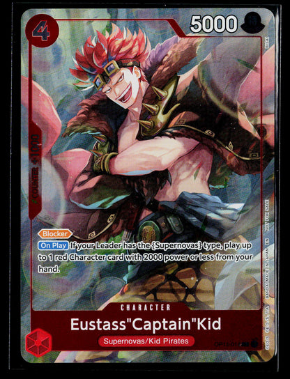 The Azure Sea's Seven #OP14-014 Eustass"Captain"Kid