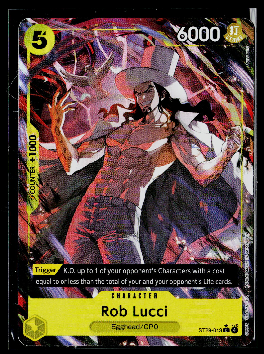 Starter Deck 29: Egghead #ST29-013 Rob Lucci (Full Art)