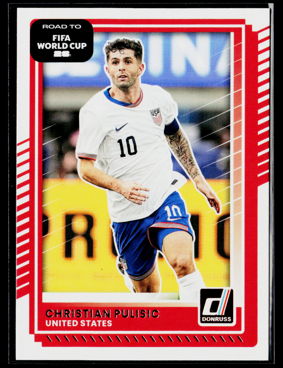 2025-26 Donruss Road to FIFA World Cup #25 Christian Pulisic