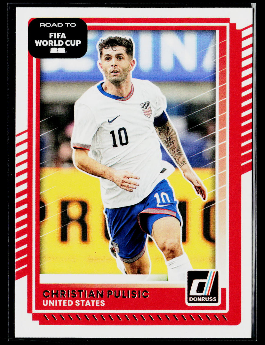 2025-26 Donruss Road to FIFA World Cup #25 Christian Pulisic