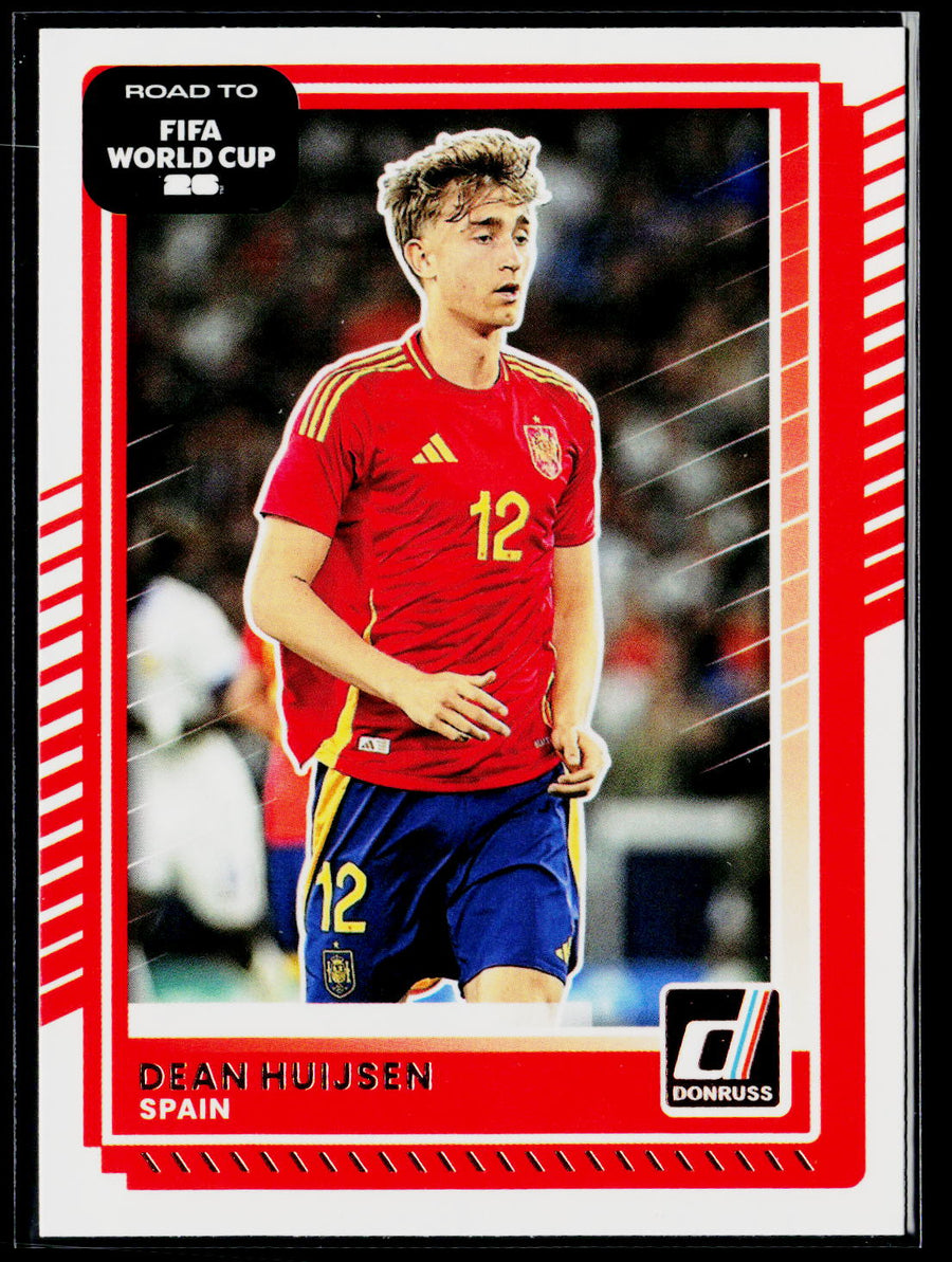 2025-26 Donruss Road to FIFA World Cup #9 Dean Huijsen