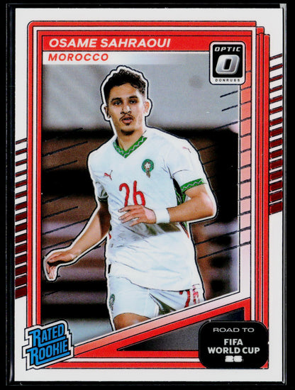 2025-26 Donruss Road to FIFA World Cup #216 Osame Sahraoui