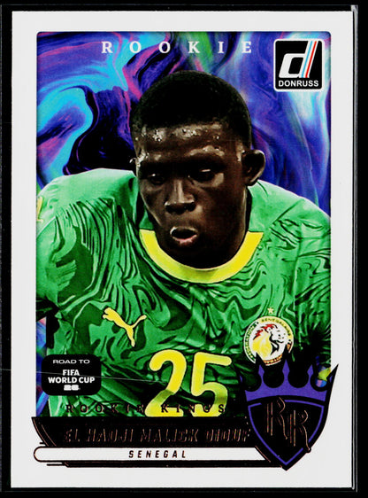 2025-26 Donruss Road to FIFA World Cup #5 El Hadji Malick Diouf Rookie Kings