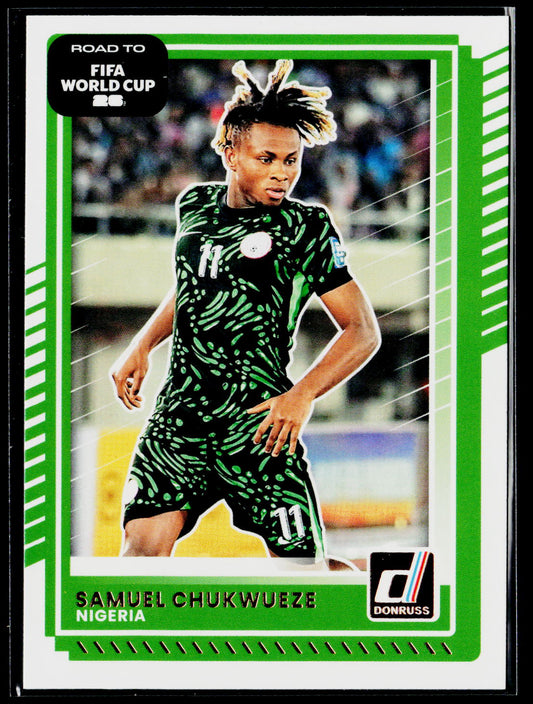 2025-26 Donruss Road to FIFA World Cup #194 Samuel Chukwueze