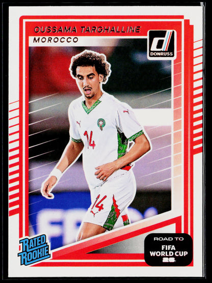 2025-26 Donruss Road to FIFA World Cup #217 Oussama Targhalline