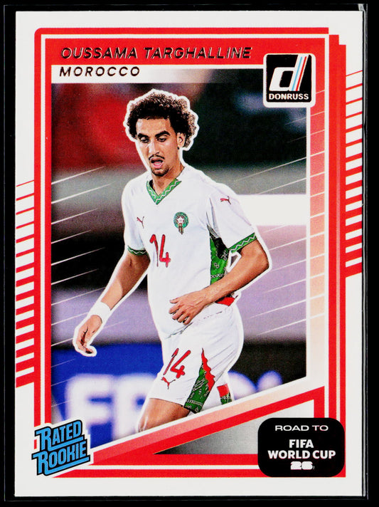 2025-26 Donruss Road to FIFA World Cup #217 Oussama Targhalline