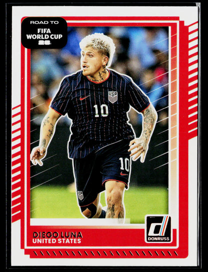 2025-26 Donruss Road to FIFA World Cup #26 Diego Luna