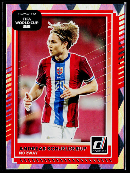 2025-26 Donruss Road to FIFA World Cup #167 Andreas Schjelderup