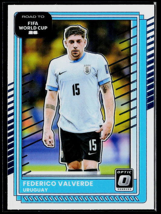 2025-26 Donruss Road to FIFA World Cup #50 Federico Valverde