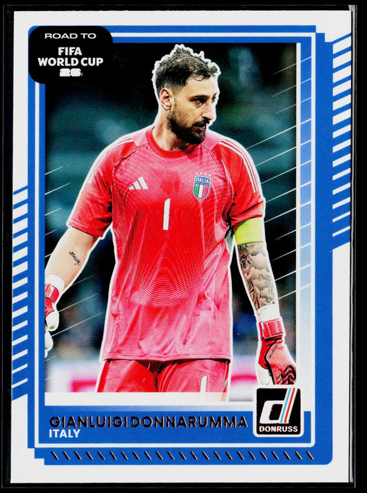 2025-26 Donruss Road to FIFA World Cup #112 Gianluigi Donnarumma