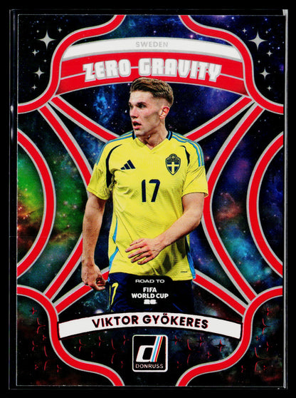 2025-26 Donruss Road to FIFA World Cup Viktor Gyökeres Zero Gravity