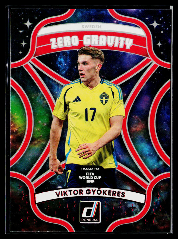 2025-26 Donruss Road to FIFA World Cup Viktor Gyökeres Zero Gravity
