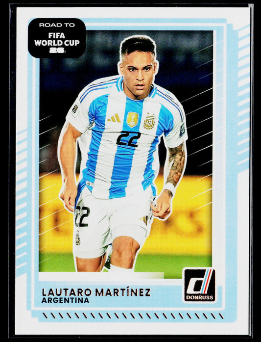 2025-26 Donruss Road to FIFA World Cup #163 Lautaro Martinez