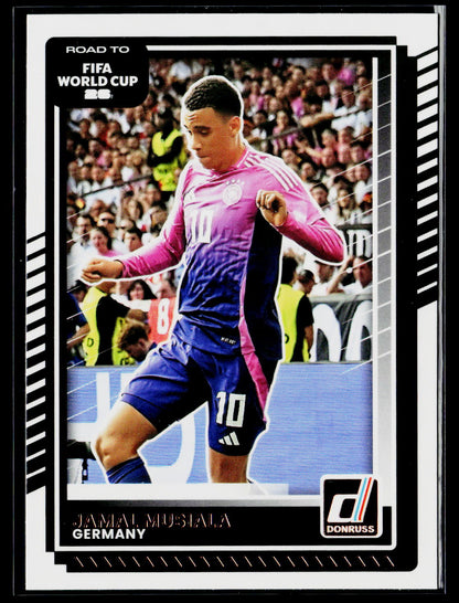 2025-26 Donruss Road to FIFA World Cup #40 Jamal Musiala