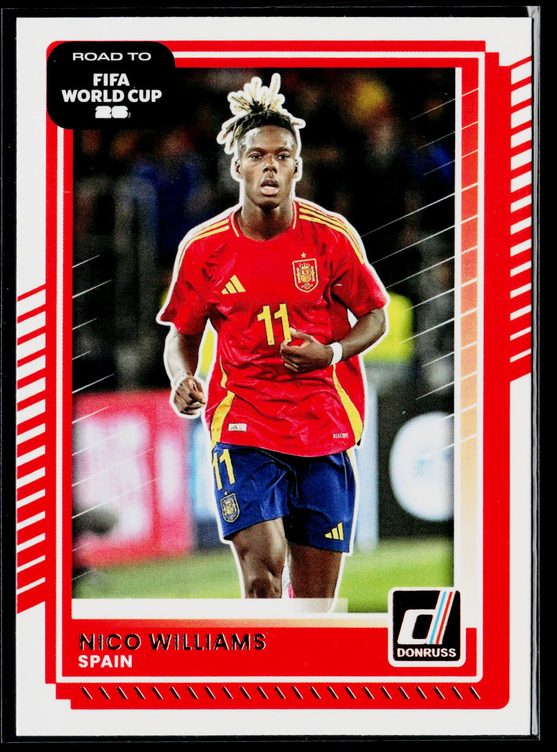 2025-26 Donruss Road to FIFA World Cup #12 Nico Williams