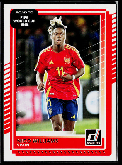 2025-26 Donruss Road to FIFA World Cup #12 Nico Williams