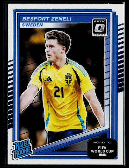 2025-26 Donruss Road to FIFA World Cup #242 Besfort Zeneli