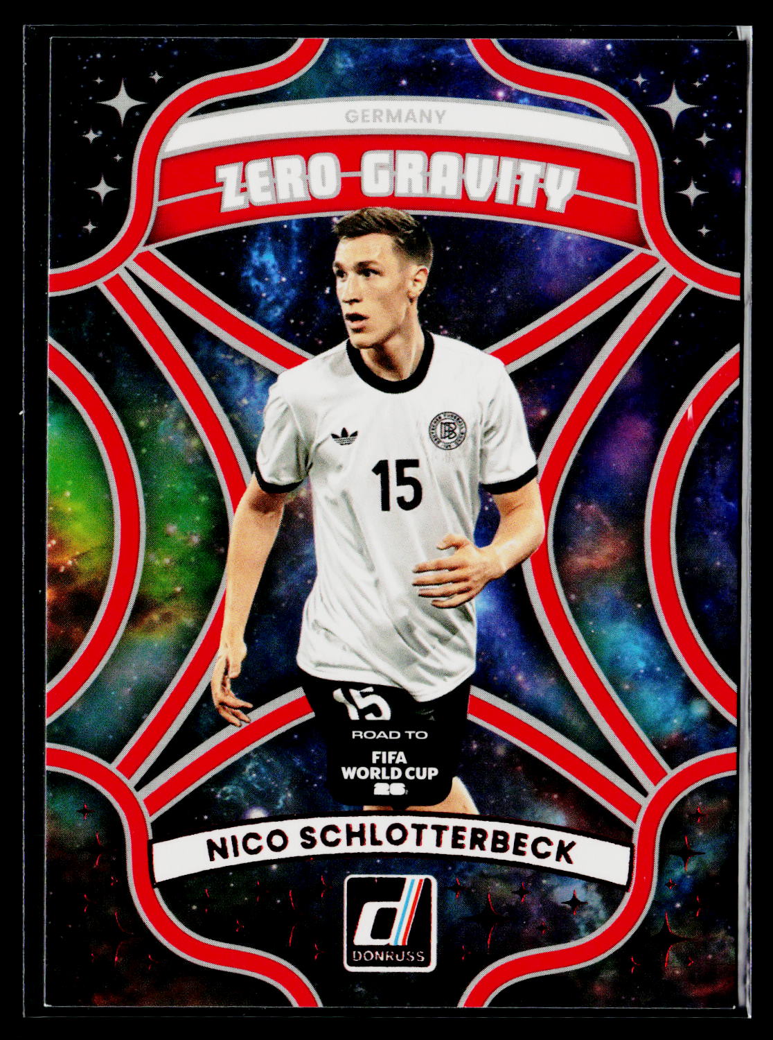 2025-26 Donruss Road to FIFA World Cup Nico Schlotterbeck Zero Gravity