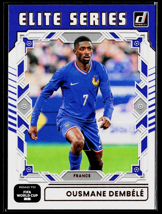 2025-26 Donruss Road to FIFA World Cup #20 Ousmane Dembele Elite Series