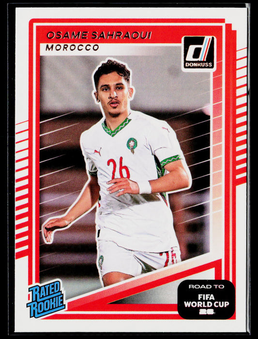 2025-26 Donruss Road to FIFA World Cup #216 Osame Sahraoui