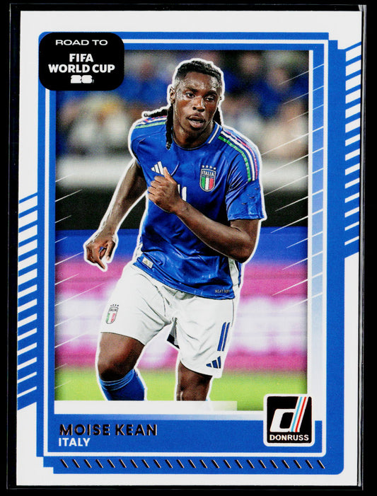 2025-26 Donruss Road to FIFA World Cup #111 Moise Kean