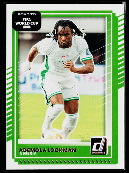 2025-26 Donruss Road to FIFA World Cup #191 Ademola Lookman