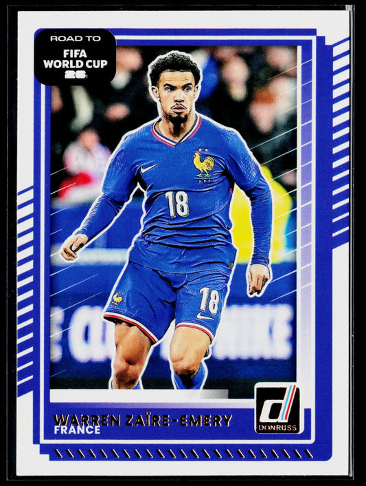2025-26 Donruss Road to FIFA World Cup #149 Warren Zaire-Emery
