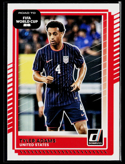 2025-26 Donruss Road to FIFA World Cup #22 Tyler Adams