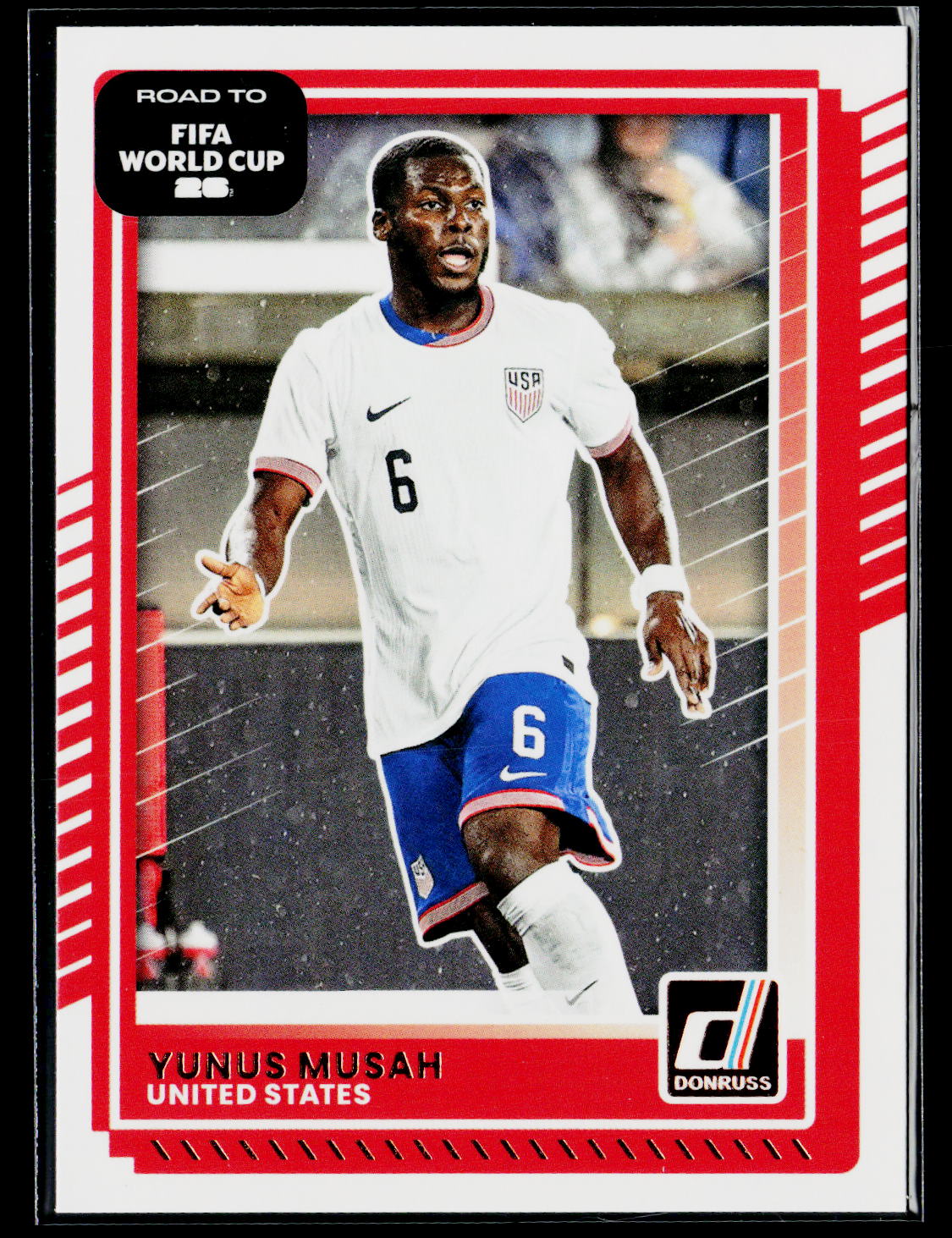 2025-26 Donruss Road to FIFA World Cup #20 Yunus Musah