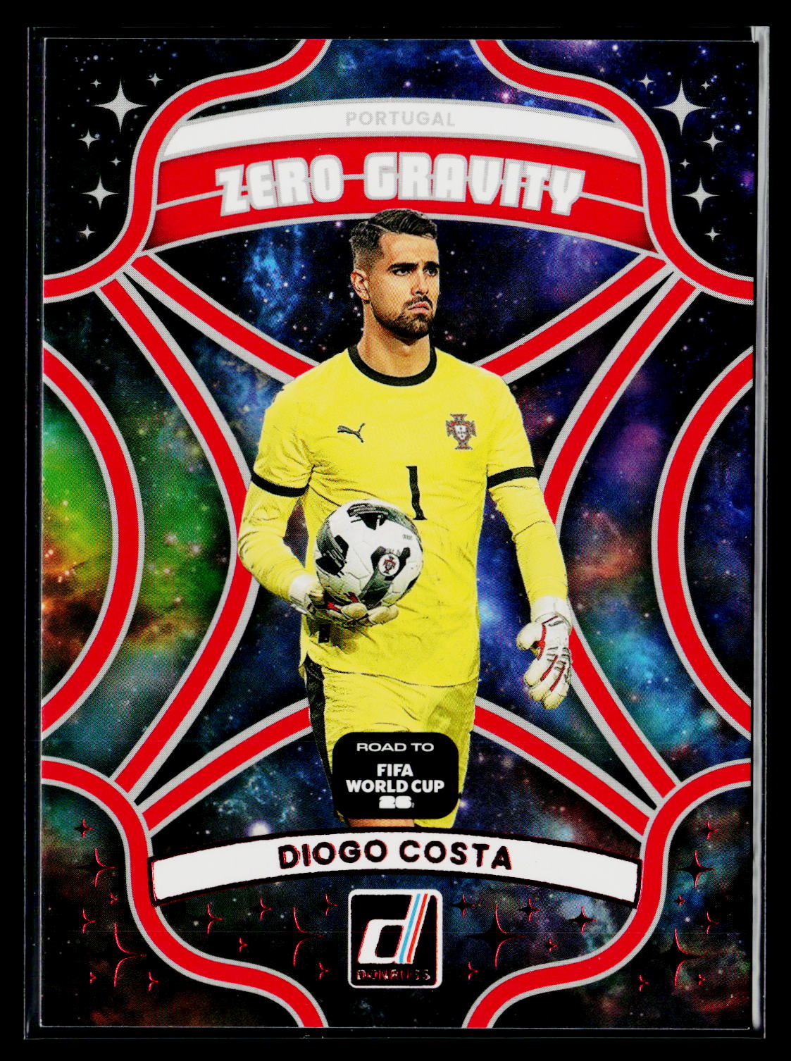 2025-26 Donruss Road to FIFA World Cup Diogo Costa Zero Gravity