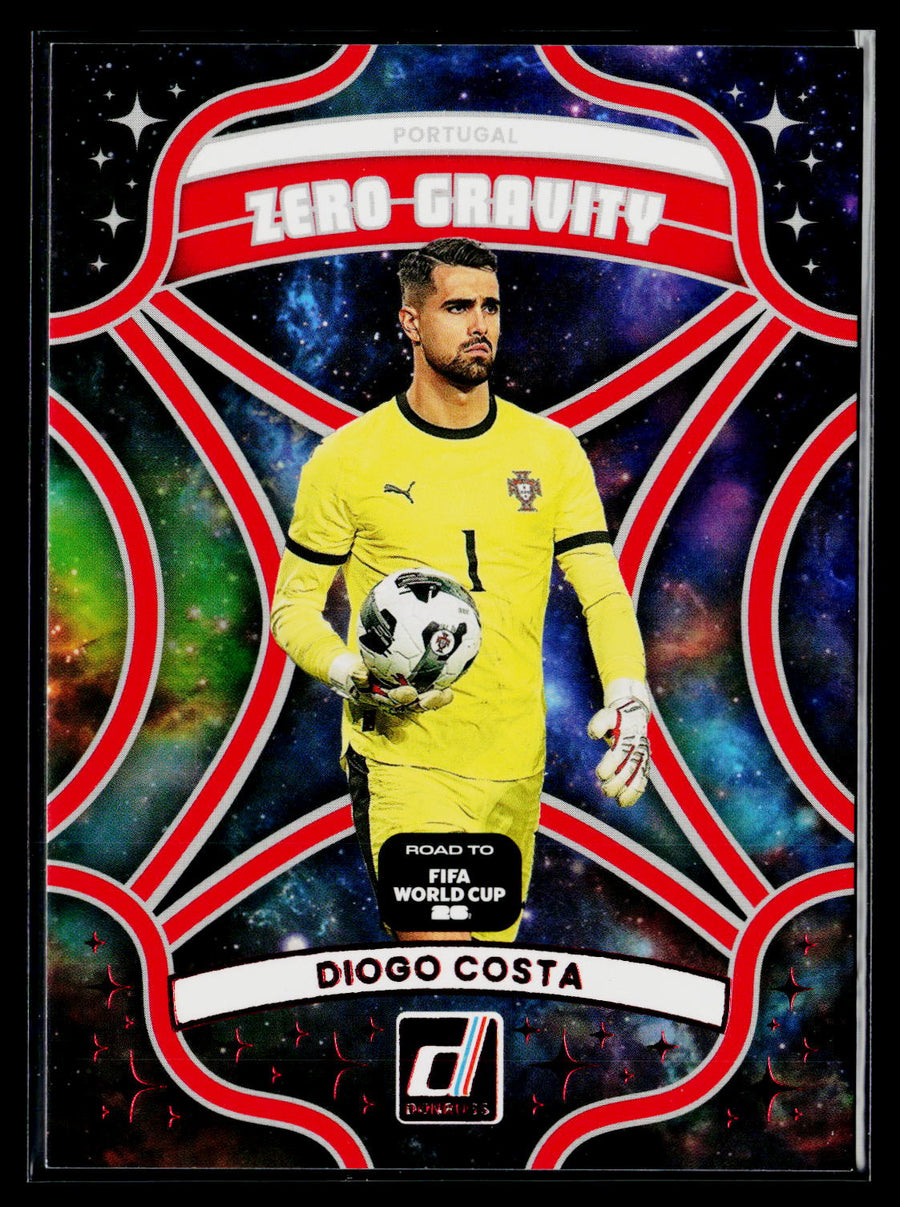 2025-26 Donruss Road to FIFA World Cup Diogo Costa Zero Gravity