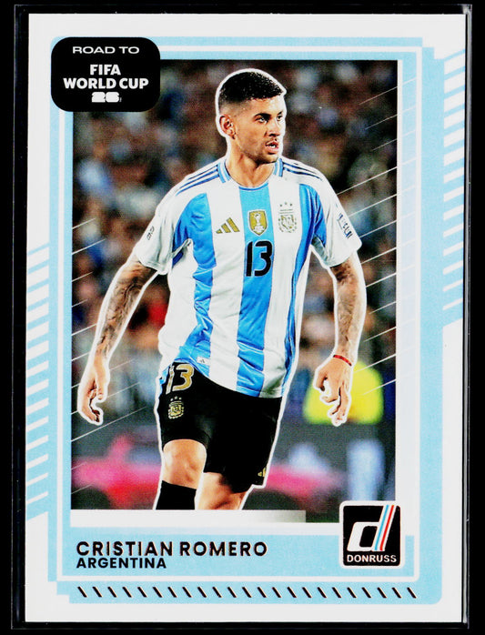 2025-26 Donruss Road to FIFA World Cup #162 Cristian Romero