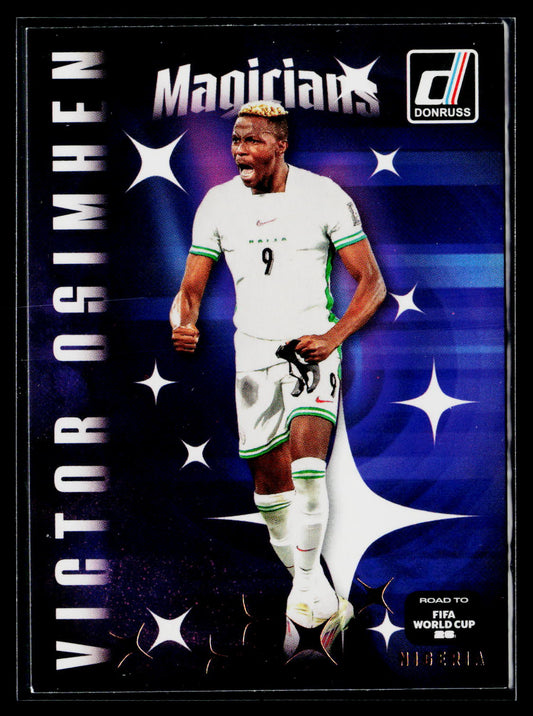 2025-26 Donruss Road to FIFA World Cup #14 Victor Osimhen Magicians