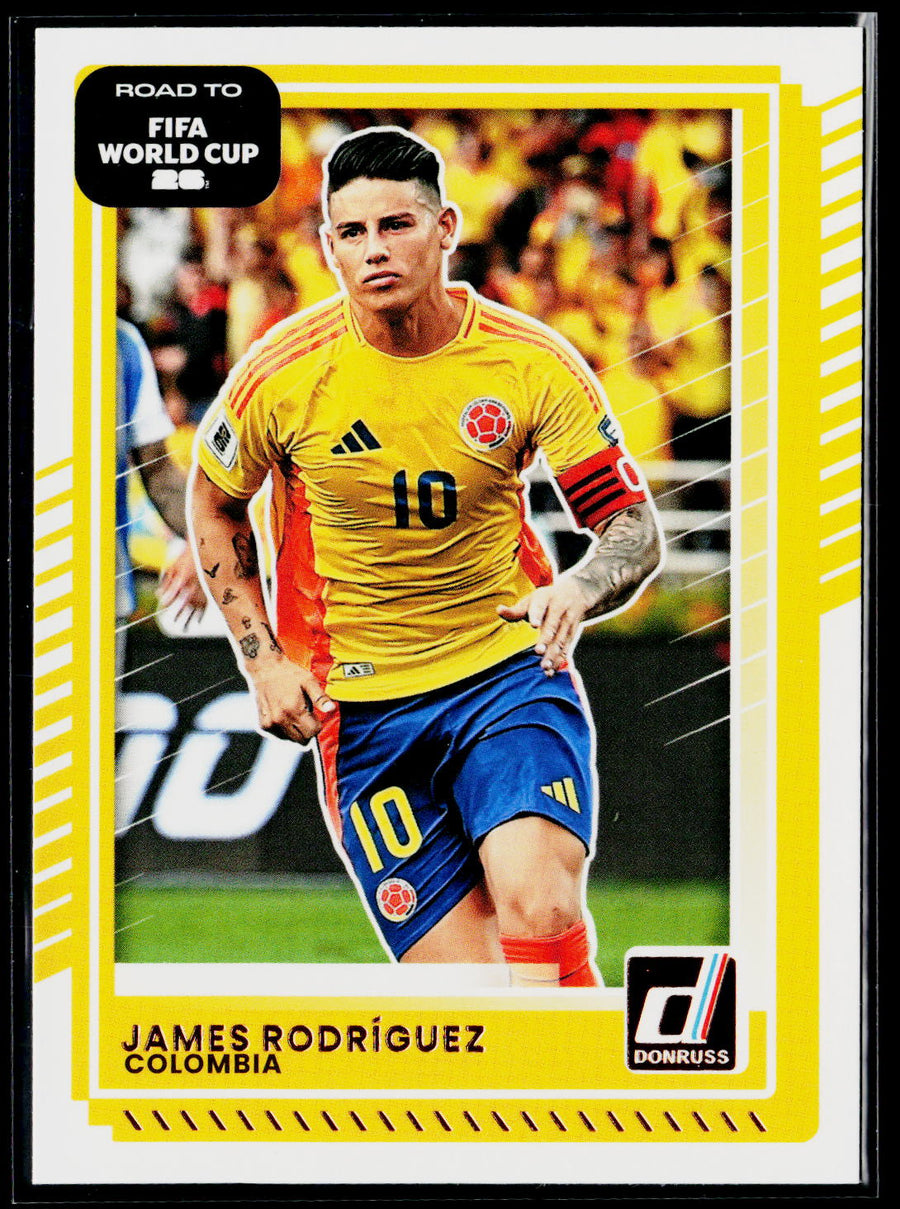 2025-26 Donruss Road to FIFA World Cup #123 James Rodriguez