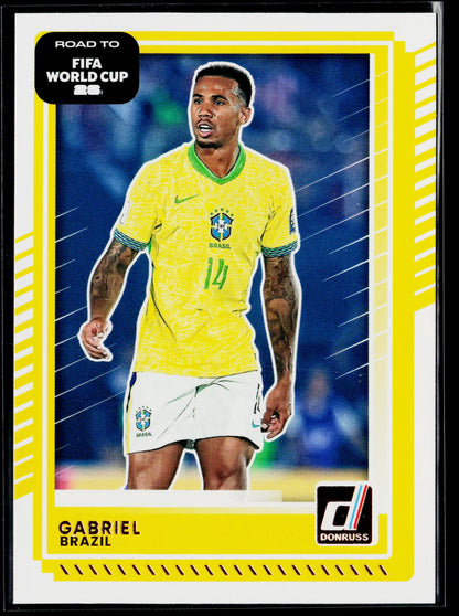 2025-26 Donruss Road to FIFA World Cup #180 Gabriel
