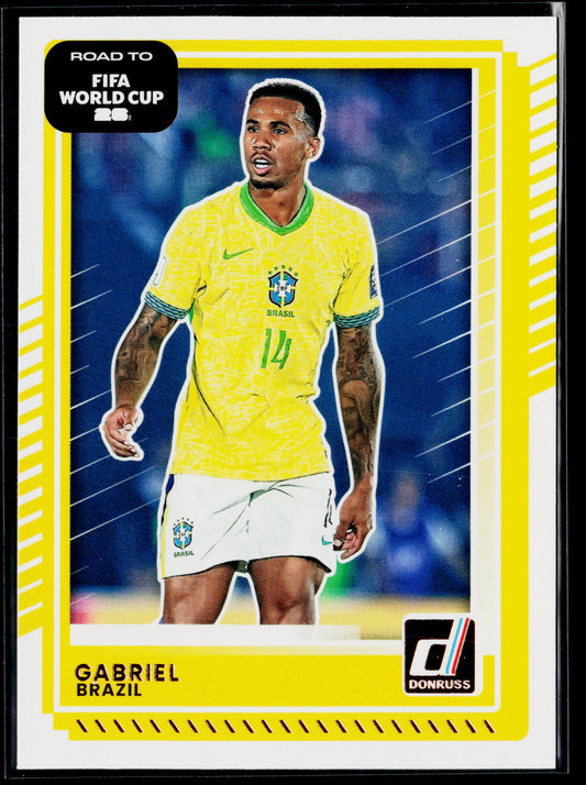 2025-26 Donruss Road to FIFA World Cup #180 Gabriel