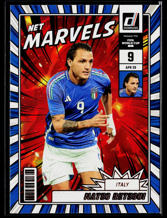 2025-26 Donruss Road to FIFA World Cup #17 Mateo Retegui Net Marvels