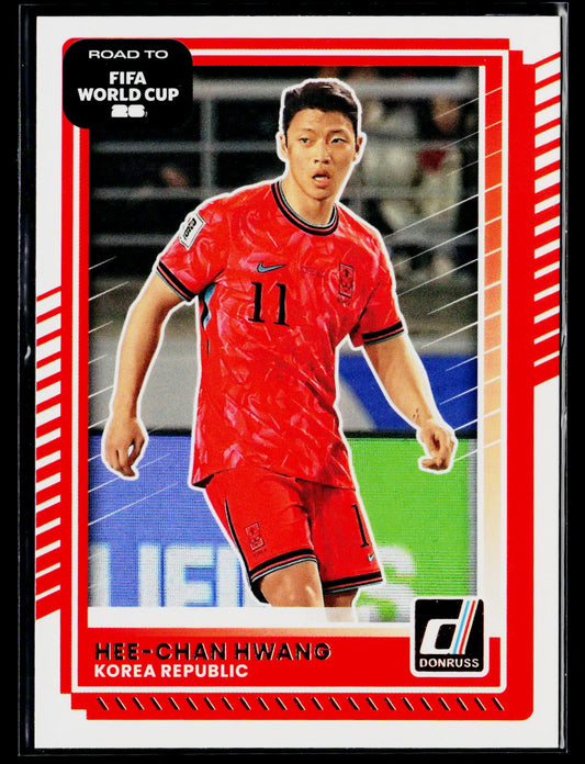 2025-26 Donruss Road to FIFA World Cup #103 Hee-chan Hwang