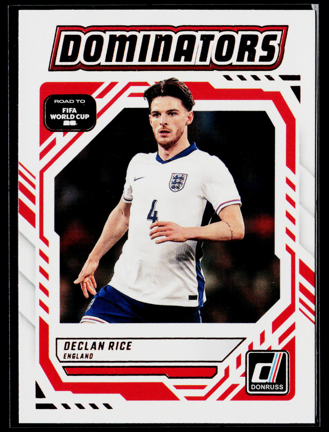 2025-26 Donruss Road to FIFA World Cup #6 Declan Rice Dominators