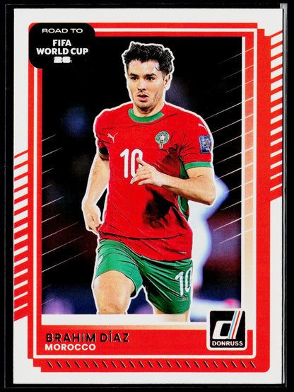 2025-26 Donruss Road to FIFA World Cup #96 Brahim Diaz