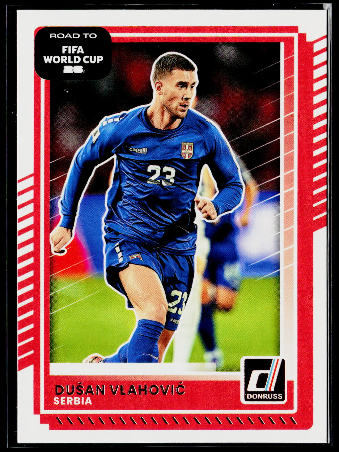 2025-26 Donruss Road to FIFA World Cup #54 Dusan Vlahovic