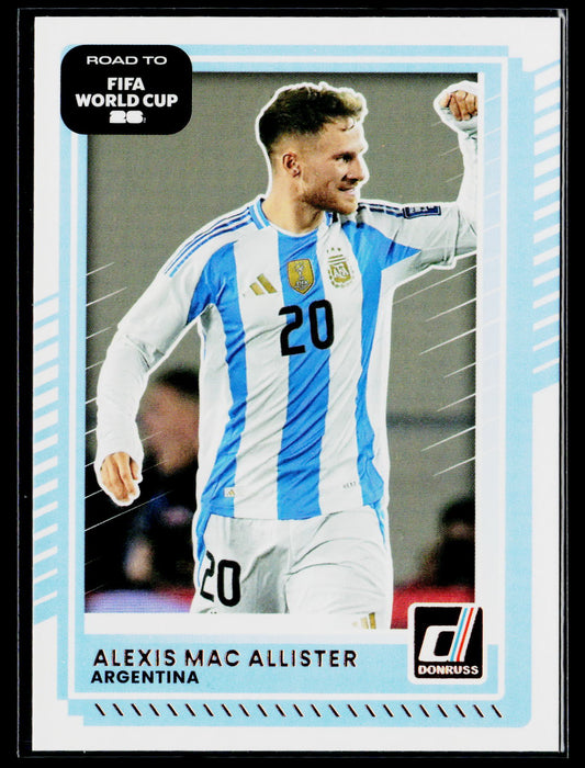 2025-26 Donruss Road to FIFA World Cup #156 Alexis Mac Allister