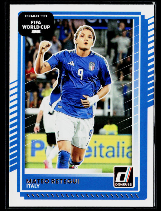 2025-26 Donruss Road to FIFA World Cup #115 Mateo Retegui