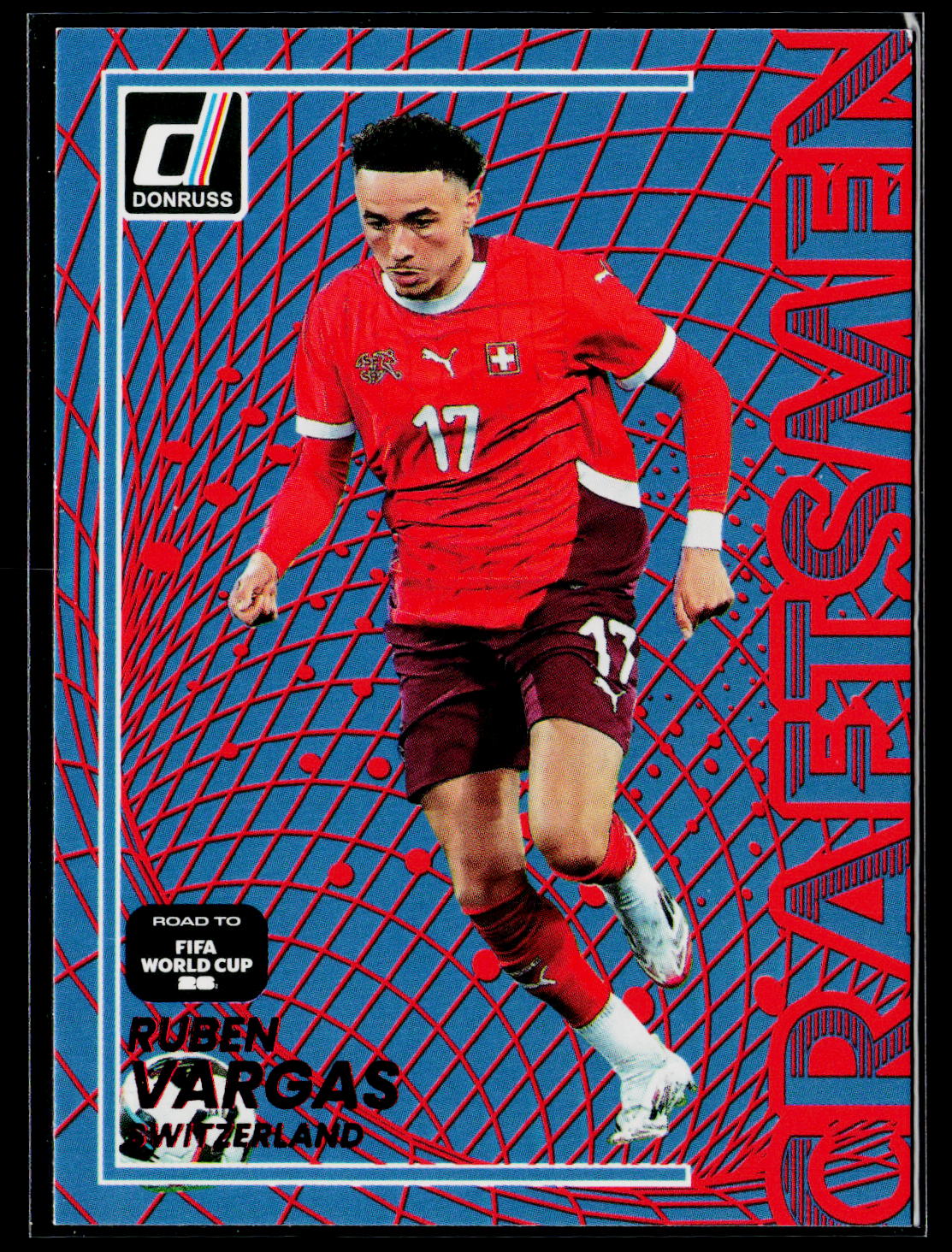 2025-26 Donruss Road to FIFA World Cup #22 Ruben Vargas Craftsen