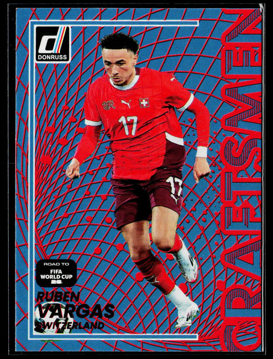 2025-26 Donruss Road to FIFA World Cup #22 Ruben Vargas Craftsen