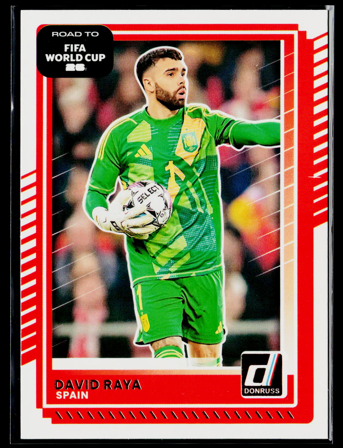 2025-26 Donruss Road to FIFA World Cup #8 David Raya