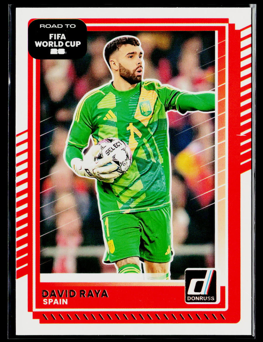 2025-26 Donruss Road to FIFA World Cup #8 David Raya