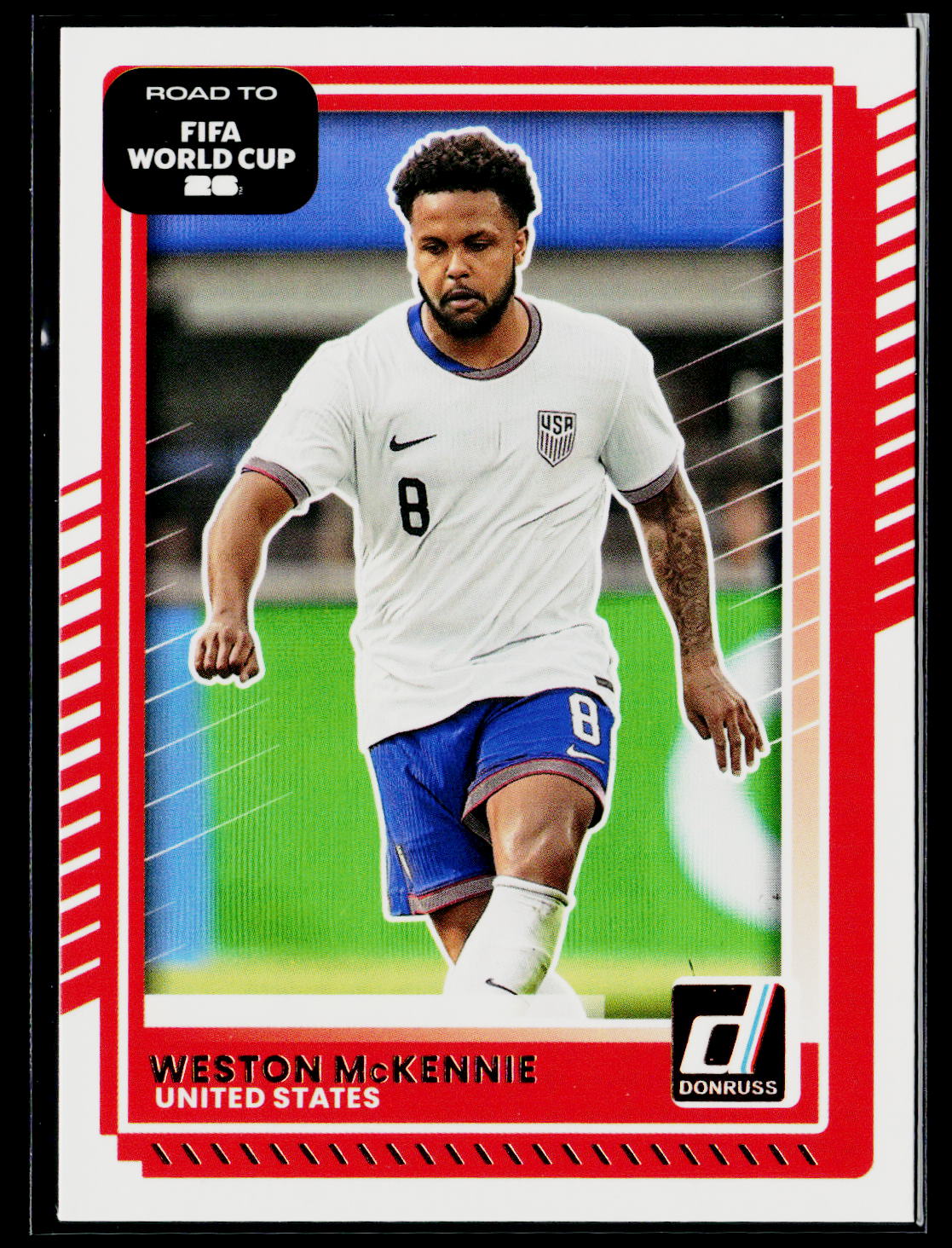 2025-26 Donruss Road to FIFA World Cup #24 Weston McKennie
