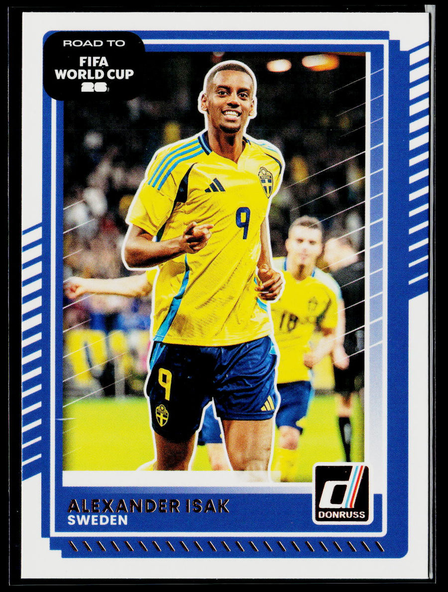 2025-26 Donruss Road to FIFA World Cup #81 Alexander Isak